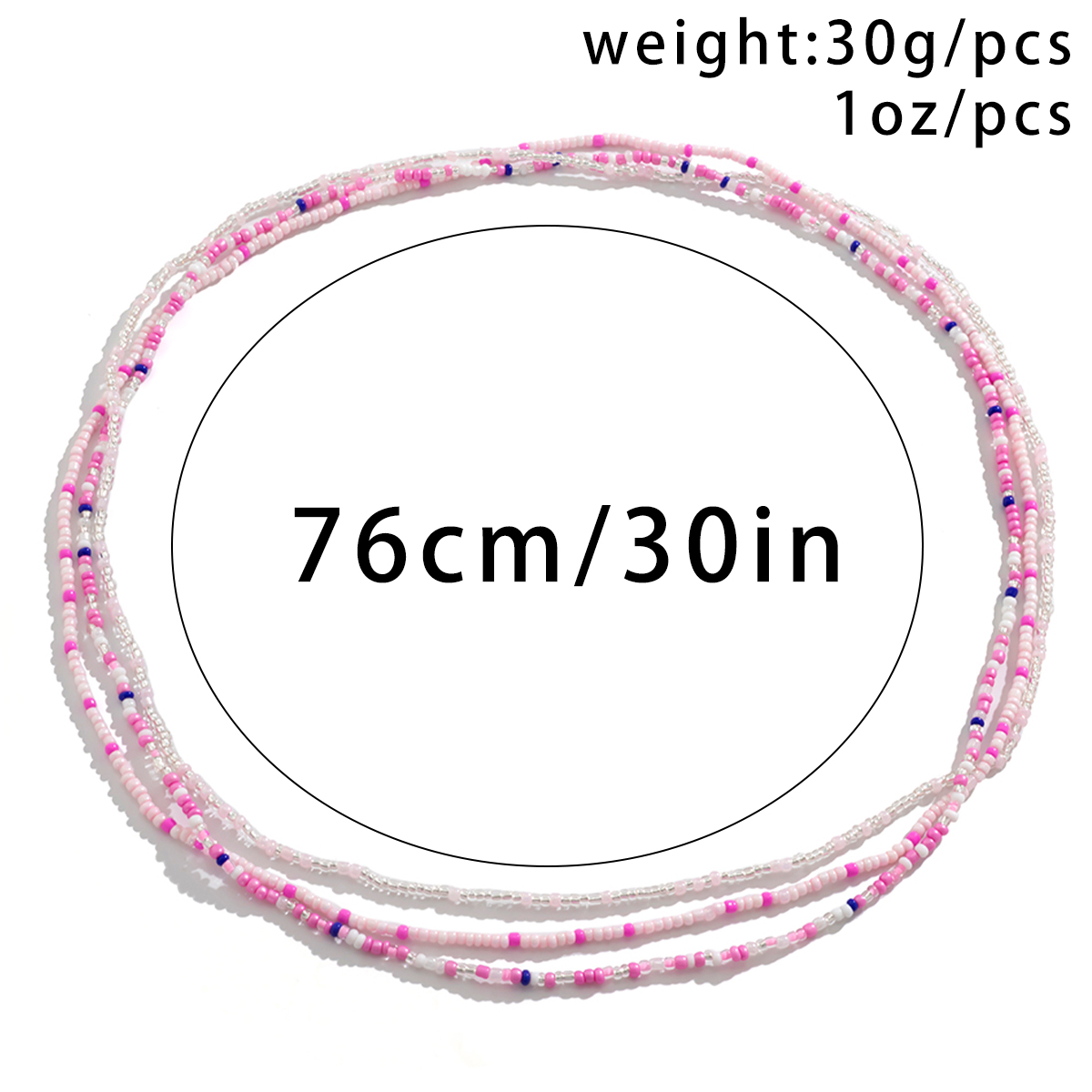 Ingemark-伸縮性のある種子ビーズの形をしたベルト,女 - Body Jewelry Ends のレビューと価格