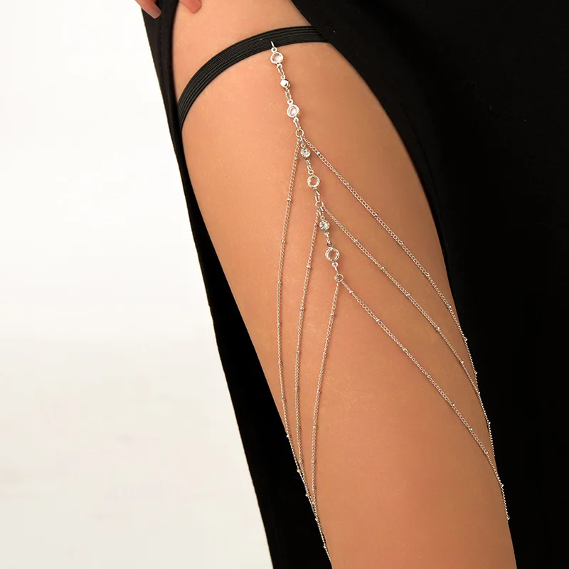 ファッション夏ボヘミアン太ももチェーンシンプルなセクシーなボ - Body Jewelry Ends のレビューと価格