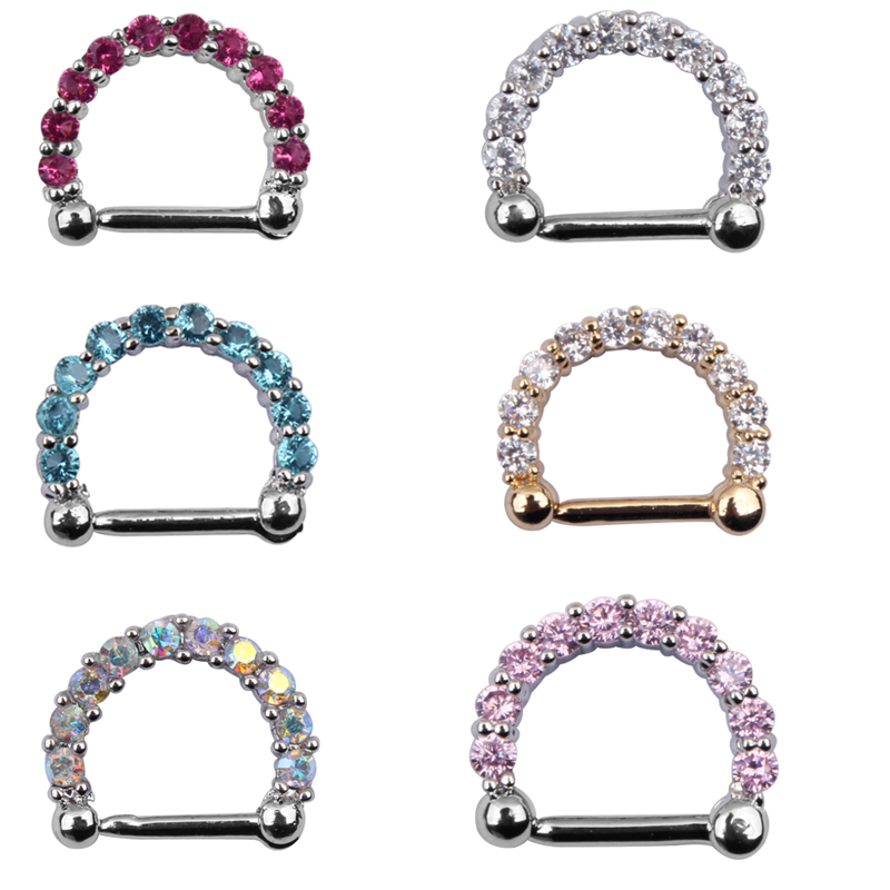 1個入りフープクリップオンノーズセプタムリング、男女兼用、ス - Body Jewelry Nose Ring のレビューと価格