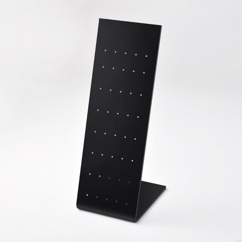 ブラック プレミアム L 字型アクリル ジュエリー ショーケ - Body Jewelry Storage のレビューと価格