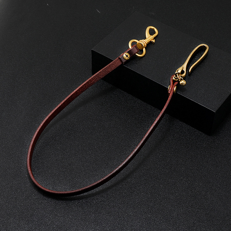 手作りロングバイカーオートバイトラック運転手ブラウンブラック - Body Jewelry Bulk のレビューと価格