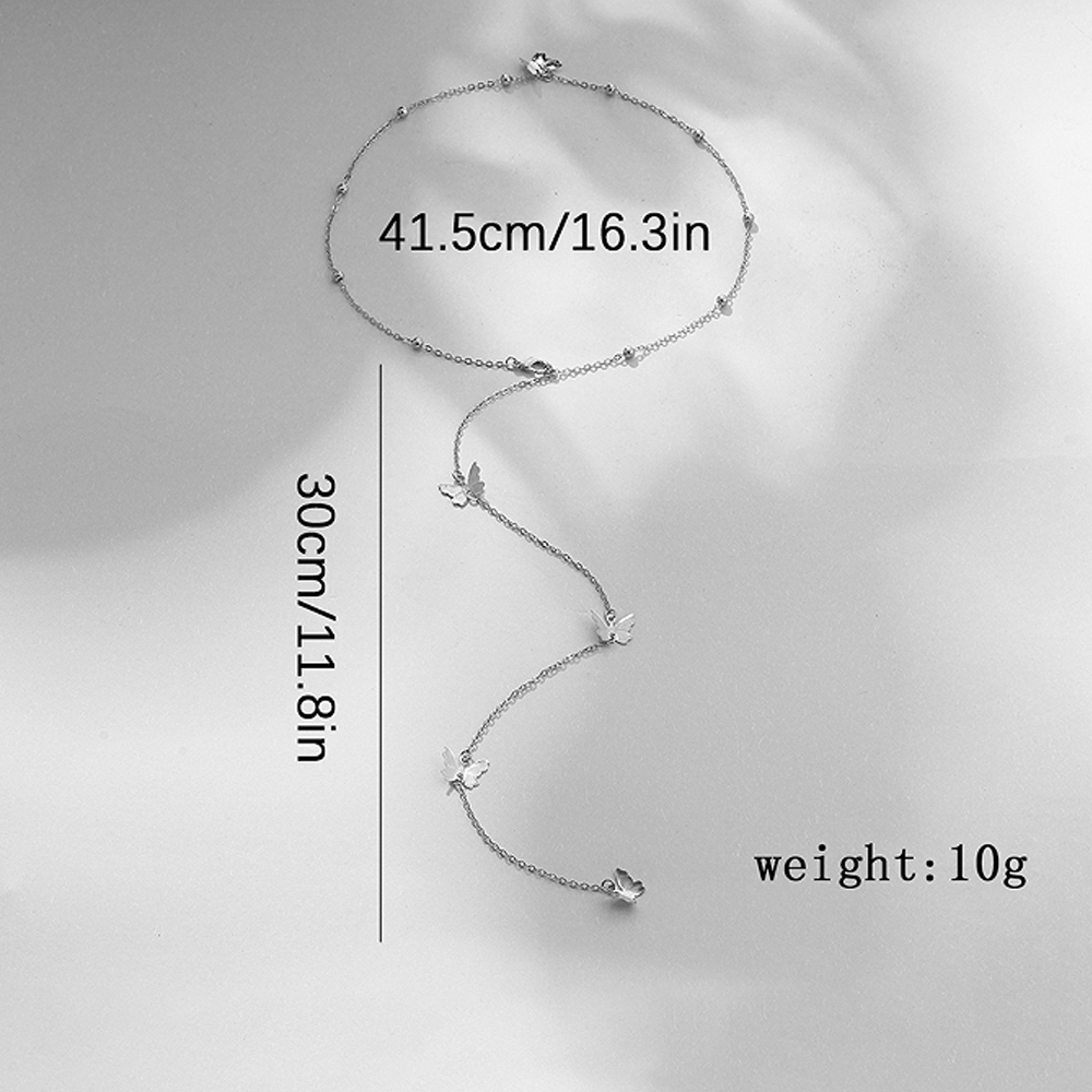 エレガントなクリスタル花嫁バックチェーンネックレスドレスアク - Body Jewelry For Backless Dress のレビューと価格